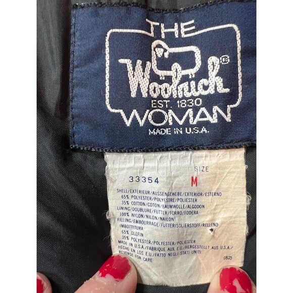 Vintage Woolrich Field Chore Jacket Coat Lined Red Made USA Size‎ M - Picture 2 of 7